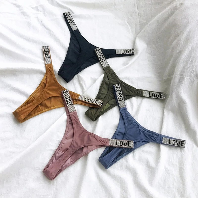 Secret Love Triangle V-String Exotic Underwear Women Panties 