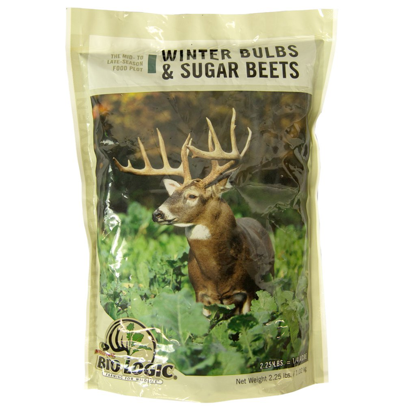 BioLogic Winter Bulbs Sugar Beet Food Plot Deer Feed Seed Hunting Nutritious
