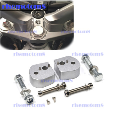 1''/ 25mm Lift Billet Handlebar Risers Kit Aluminum For Yamaha FJR 1300 2006-2024