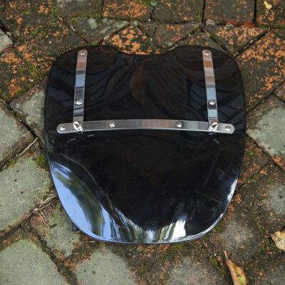 Smoke Windshield Windscreen For Harley Dyna Softail Sportster 883 1200 XL Custom