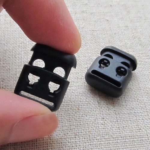 10PCS Shoe Lace Shoelace Buckle Rope Clamp Cords Lock Stopper Run Sports Clips