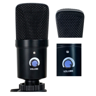 podcast USB Microphone Kit Complete Set For Computer  Recording Studio Live Mic