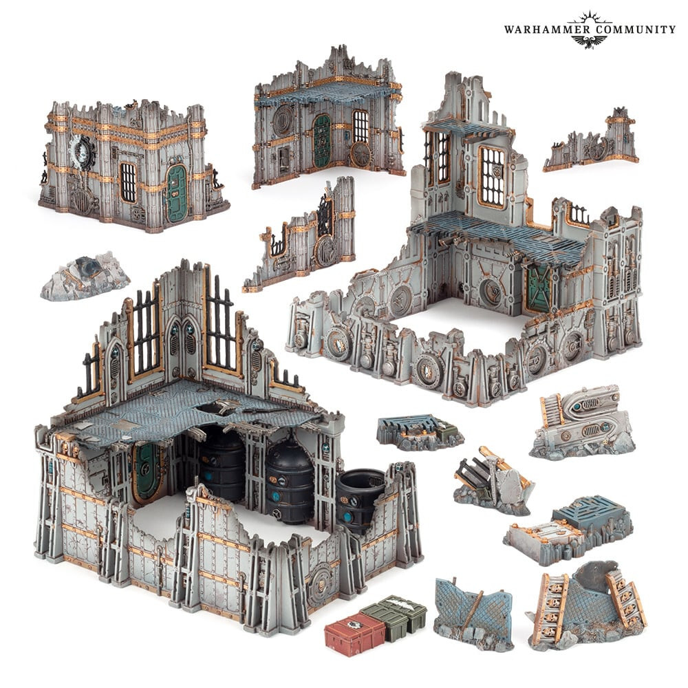 その他 Storm Hive Volkus Terrain Kill Team Kill Team Hivestorm Killzone: Volkus Terrain Scatter & Board