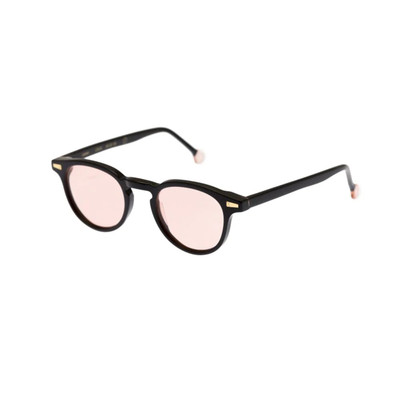 Sunglasses Kyme Gianni col 03 44 18 145 Black Pink Lens 100% Authentic