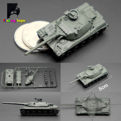1:144 Tank Assemble Model Armor Kit Battle Puzzle Toy 4D