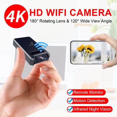 4K Mini USB Wifi Remote Camcorder HD Camera DV 1080P Video Micro Portable Cam US