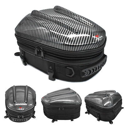 Wasserdichte Motorradsitz Hecktasche Motorrad Helmtasche Handtasche 18-24L J7Q2