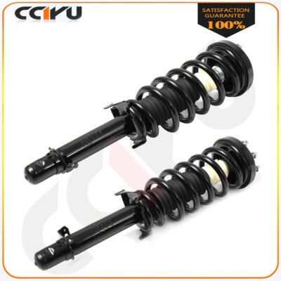 For Acura Tl 2009-2014 Awd 2pieces Front Complete Struts & Shock Coil Spring Set