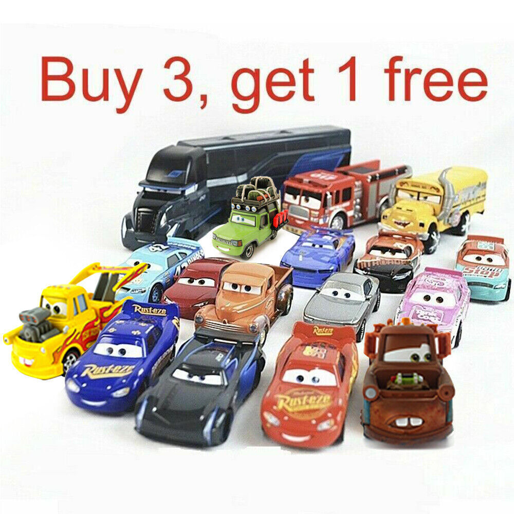 S Diecast Lightning Mcqueen 1:55 Diecast Model Car Toys Boy 