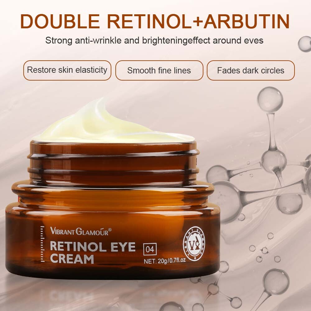 Retinol Cream Remove Eyes Bags Dark Circles Anti Aging Eye Cream Serum Lift Firm