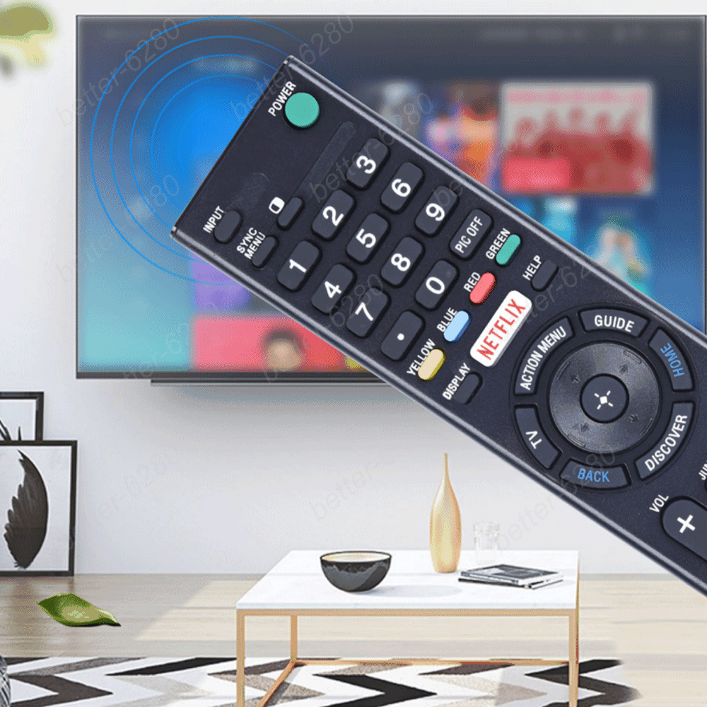 Universal Remote Control for ALL SONY TV Bravia Smart TV Replacement RMT-TX100U