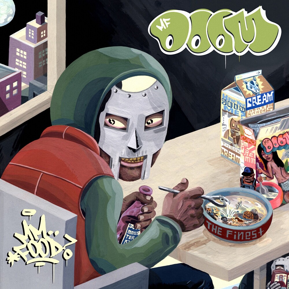 MF DOOM - Food アート MF DOOM - MM..Food Music Album Poster Art silk Print 24x24