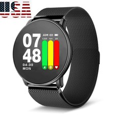 Bluetooth Smart Watch Fitness Tracker for LG Stylo 5 V35 Samsung S10 S9