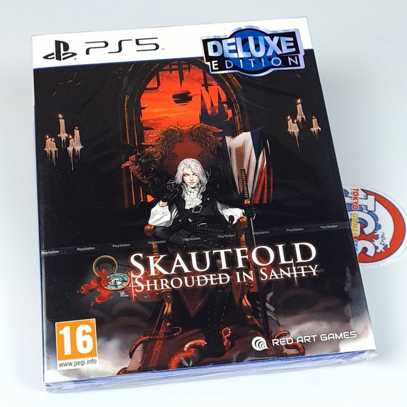 Skautfold: Shrouded In Sanity Deluxe Edition (300ex.) Ps5 Red Art Games New (Mul
