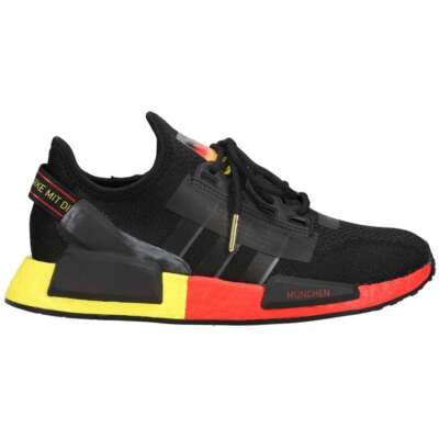 

adidas Nmd_R1.V2 Черные кроссовки для мальчиков на шнуровке Повседневная обувь FY6630, Черный, adidas Nmd_R1.V2 Lace Up Youth