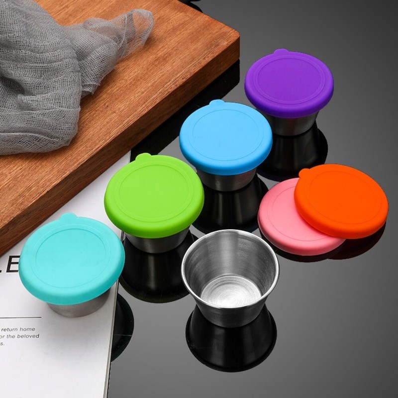 With Silicone Lid Salad Cup