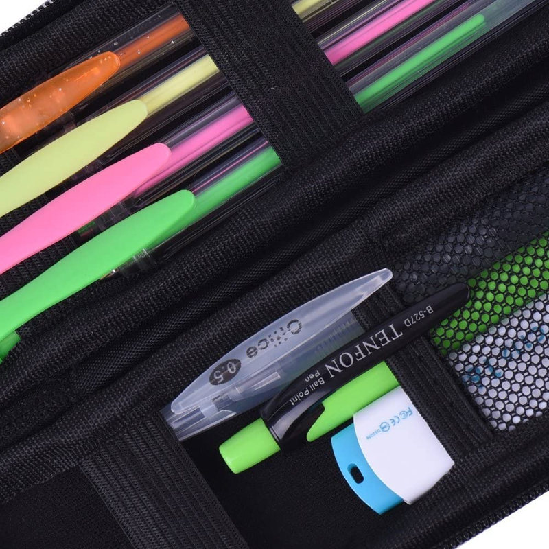 Black Hard Pencil Case EVA Hard Shell Pen Case Holder for Executive Fountain Pen