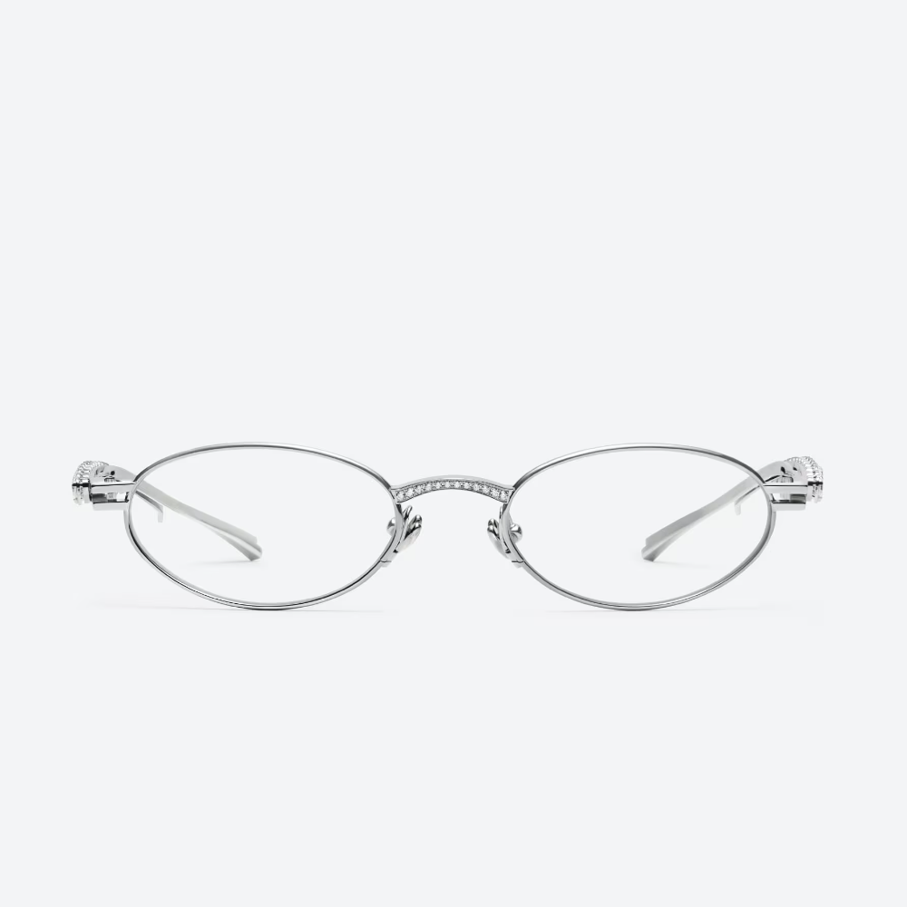 Pre-owned Gentle Monster X Jennie Jentle Salon Barrette 02silver Metal Clear Dstwi61kt3ji