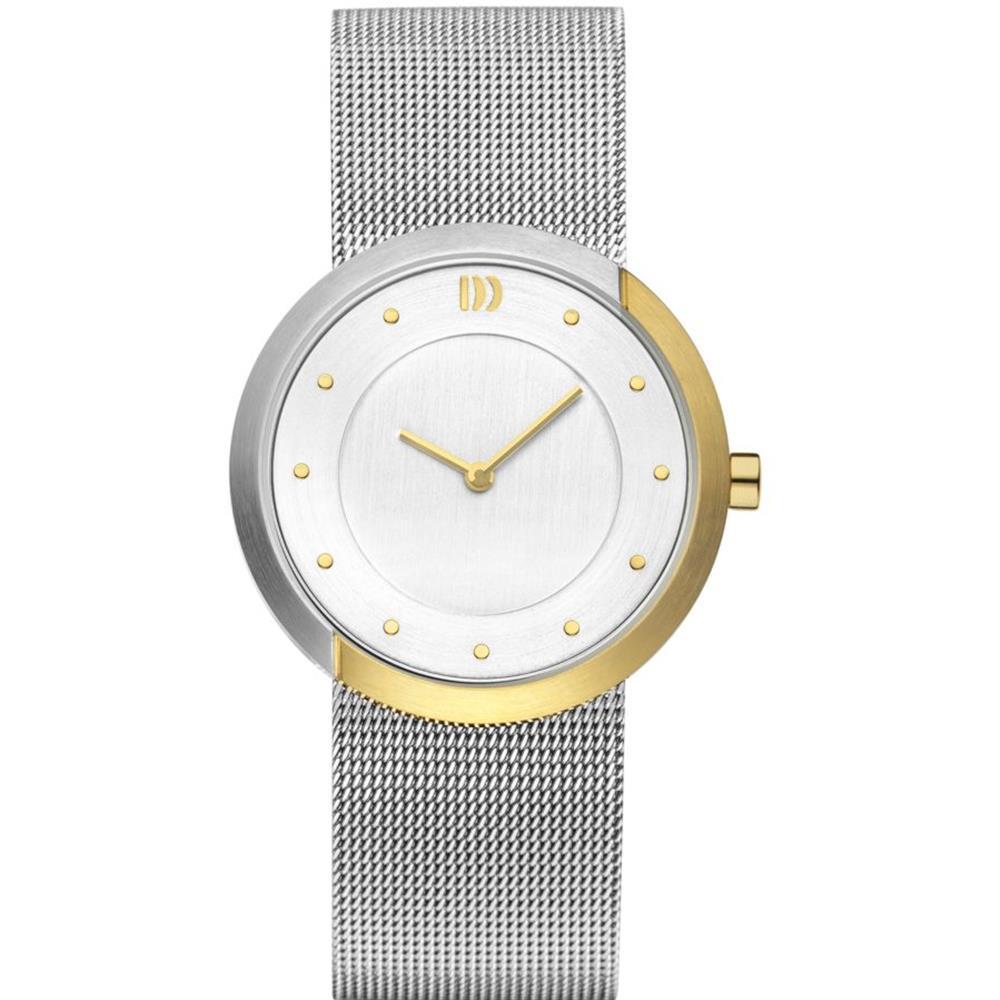 Pre-owned Danish Design Iv65q1028 Two Tone Stainless Steel Quartz Classic Women's Watch