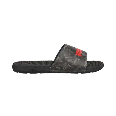 

Повседневные сандалии Puma Cool Cat Camo Slide Youth Boys Size 5 M 38261702, Черный, Puma Cool Cat Camo Slide Youth