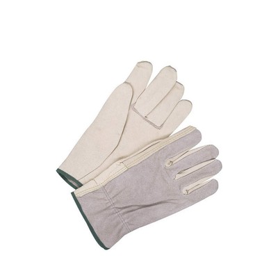 BDG 20-1-1592-8 Leather Gloves,Shirred Slip-On,XS 61JY63