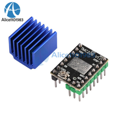 Driver Board w/ Heatsink For Nano SKR 3D Printer Part TMC2226 UART Stepper Motor