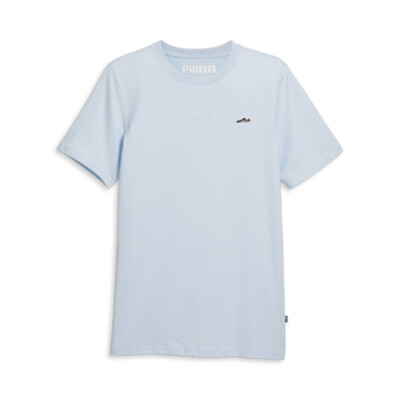 Замшевая футболка Puma 2.0 с круглым вырезом и коротким рукавом, мужские повседневные топы размера L, 62220