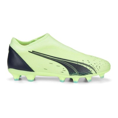 Футбольные бутсы без шнуровки Puma Ultra Match Ll Firm GroundAg, синие кроссовки для юношей и мальчиков