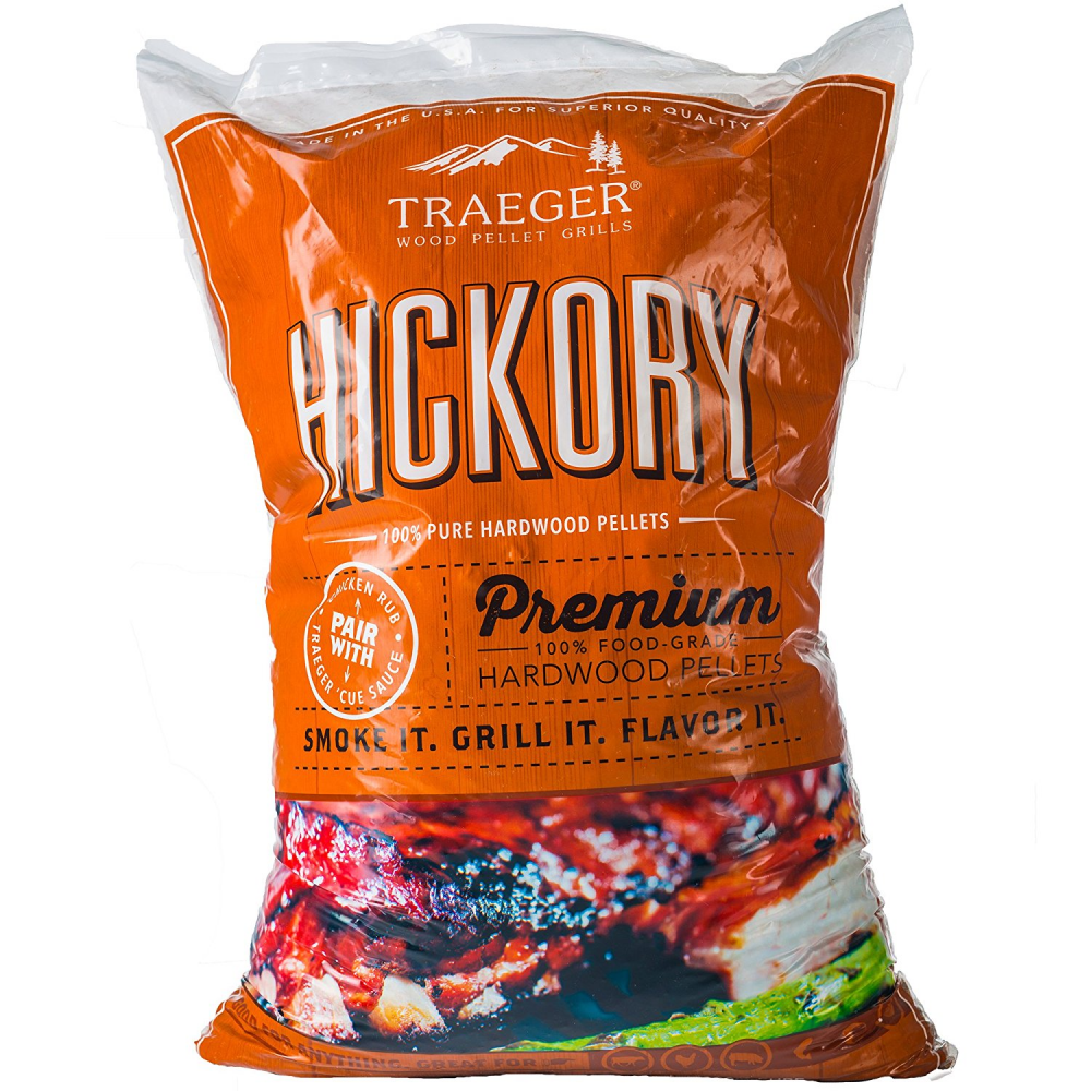Hickory 100 All-natural Hardwood Pellets - Grill, Smoke, Bak
