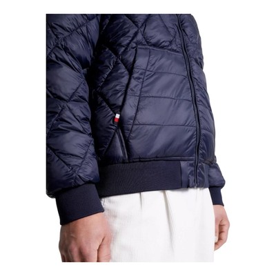 Pre-owned Tommy Hilfiger Jacket  Mw0mw32766dw5 In Blue