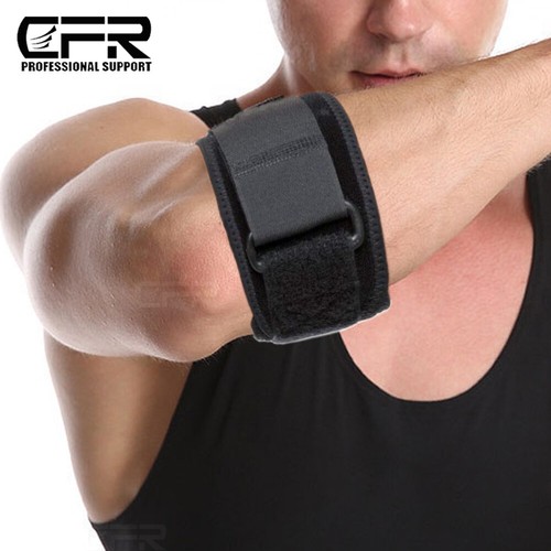Tennis Elbow Brace Compression Strap Golfer Band Support Pain Relief Tendonitis