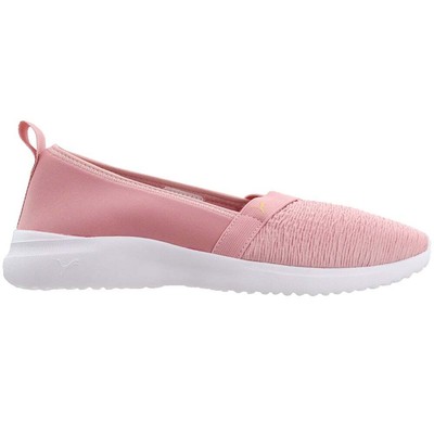

Кроссовки Puma Adelina Slip On Womens Size 8.5 B Flats Casual 369621-05, Розовый, Puma Adelina Slip On