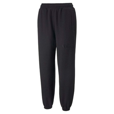 Puma Vogue X Drawstring Sweatpants Womens Black Casual Athletic Bants 53469401