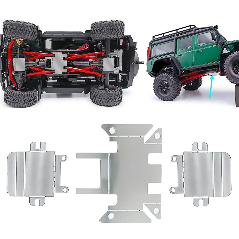 Axle Protector Chassis Armor Skid Plate For Trx4m Defender Bronco