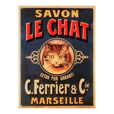 Savon le Chat - Publicité Vintage - NEUF