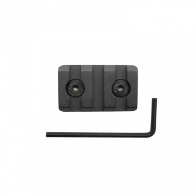 3 Slot 1.25'' M-LOK Aluminum Picatinny Weaver Rail Section