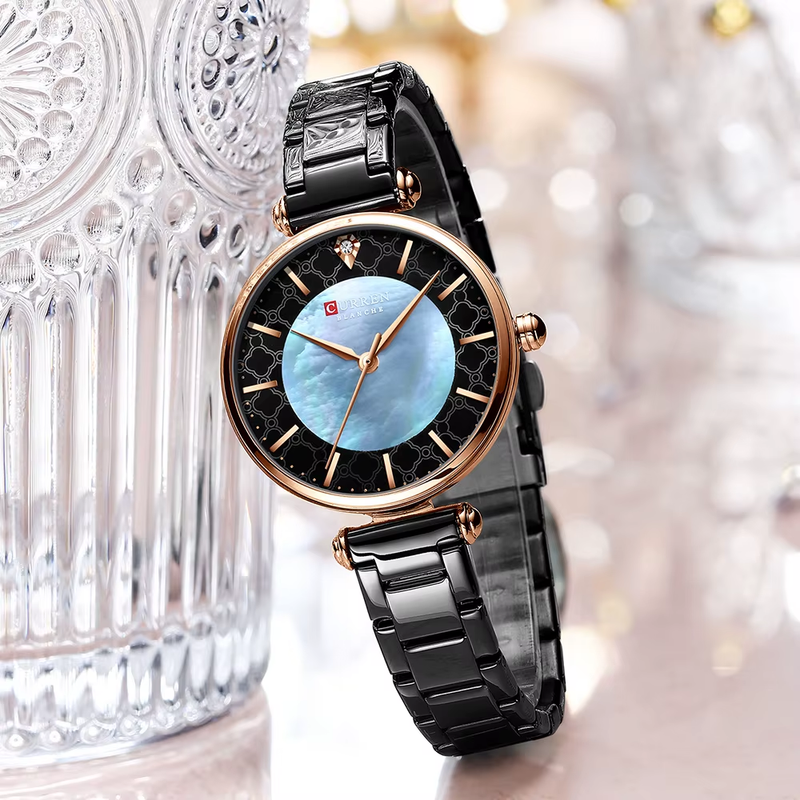 New Fashion Watch Women  Top Brand Ladies Creative Steel Women Bracelet Watches