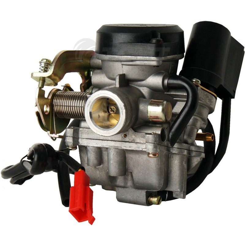 Aluminum 50CC Scooter Moped GY6 Carburetor Carb For Sunl Roketa JCL Kymco Baja