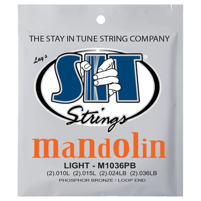 SIT Strings M1036PB Light Mandolin Phosphor Bronze Strings