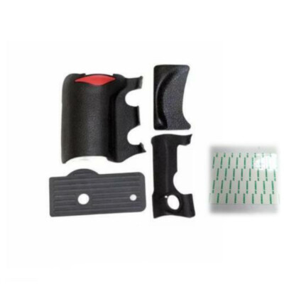 4PCS Body rubber (Grip+left side+thumb+bottom) For Nikon D200 SLR Repair Camera