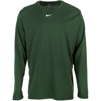 

Футболка Nike Football с круглым вырезом и длинным рукавом, спортивный пуловер, мужская рубашка, размер , Casu, Зеленый, Nike Football Crew Neck Long Sleeve Athletic Pullover Shirt