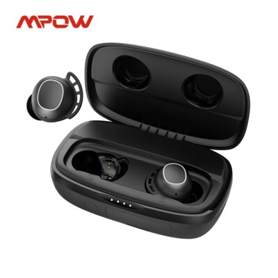 Mpow M30 Plus Bluetooth 5.0  Wireless Earbuds 100h Playtime iPX8 Sweatproof