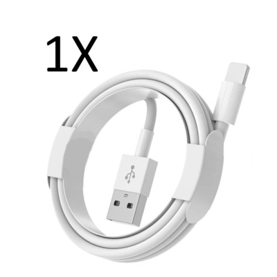USB Charger Cable Data Line For iPhone 14 13 12 11 8 7 XR iPad Charging Cord Lot