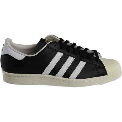 

Adidas Superstar 80S Мужские кроссовки на шнуровке Размер 5 D Повседневная обувь G61069, Черный, adidas Superstar 80S Lace Up