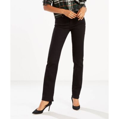 Женские прямые зауженные джинсы Levis из гиперсофта Denim Sculpt