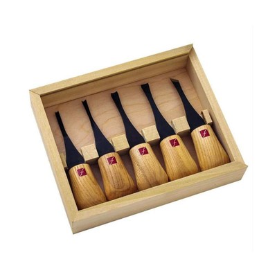 Carving Tools Beginners Palm Set FR310 | Set of 5 Palm Tools | Ash Hardwood H...