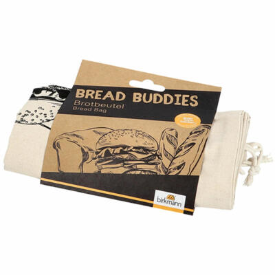 Birkmann Bread Buddies Brotbeutel Brotaufbewahrung Brötchen Beutel 38 x 45 cm