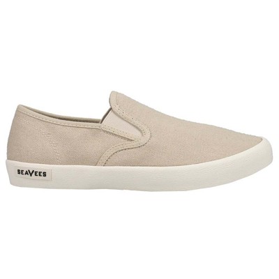 

SeaVees Baja Slip On Classic Женские кроссовки Размер 9,5 M Повседневная обувь W024NS0LST, Бежевый, SeaVees Baja Slip On Classic