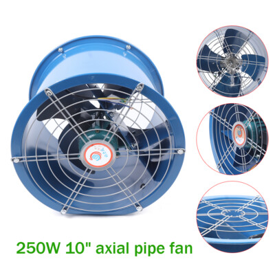 110V Explosion-proof Axial Fan Cylinder Pipe Fan  Warehouse Workshop 1420r/min