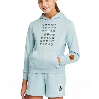

Puma Pullover Hoodie X Acnh Youth Boys Синяя повседневная верхняя одежда 533227-76, Синий